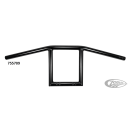 1" Handlebars Bobber Four BLK dimple