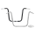 BURLY 16" GORILLA BAR CHR