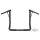 Burly Louie B Apehanger 16" Text. Blk