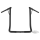 Burly Louie B Apehanger 19" Text. Blk