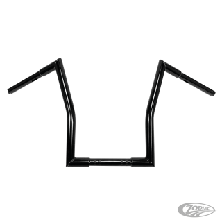 1" Square Fat Ape Hanger 15" BLK TBW
