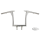 Handlebar FLHR14-up SS 300 mm TUV