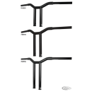 BURLY DOMINATOR STRAIGHT BAR, 14" Gl Blk