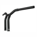 BURLY DOMINATOR RAKED BAR, 10" Matt Blk