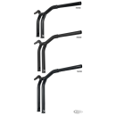 BURLY DOMINATOR RAKED BAR, 14" Matt Blk