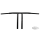 1" Fat T-bar Club Style 12" BLK TBW