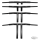 1.5" Chubby T-Bar Club Style 12" Black