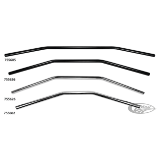 7/8" chrome Drag Bar 40" no dimples