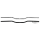 7/8" Handlebar Flat cross BLK no dimple