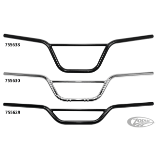 7/8" Handlebars Scrambler XL 8" BLK