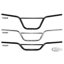 7/8" Handlebars Scrambler 4" BLK