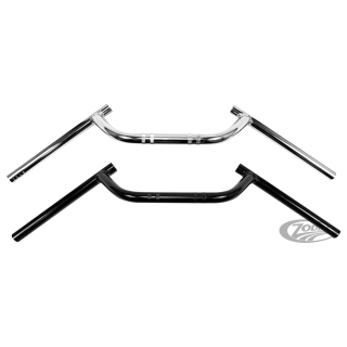 7/8" Cafe Racer Clubman Ace Bar BLK