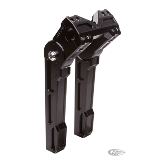 Adjustable 10" riser set black