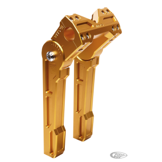 Adjustable 10" riser set Gold