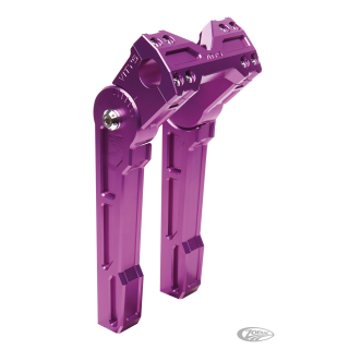 Adjustable 10" riser set Purple