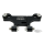 P16 RISERS GAUGE MOUNT Black