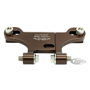 P16 RISERS GAUGE MOUNT Bronze