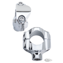 Chrome 1.5" High risers for 1.25" bars