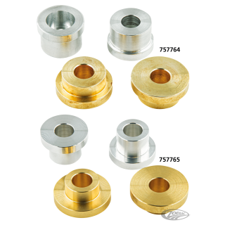 P16 SOLID RISER BUSHINGS M8 Alu & brass