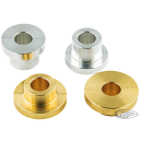 P16 SOLID RISER BUSHINGS M8 Alu & brass
