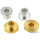 P16 SOLID RISER BUSHINGS M8 Alu & brass