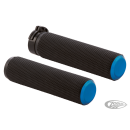 Knurled Fusion Grips - Blue TBW