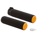 Knurled Fusion Grips - Gold cable
