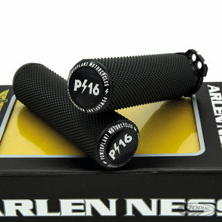 P16 & NESS KNURLED CABLE GRIPS Black