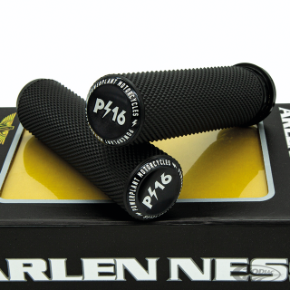 P16 & NESS KNURLED TBW GRIPS Black