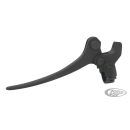 Handbrake lever w/bracket blk/chr 41-52
