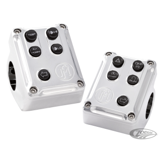 PM 12-up chrome CAN switch housings