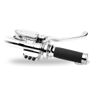 PM chrome HBMC 9/16" Contour
