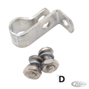 WhPltd Fr Wheel Brake Cable Tube Clamp X