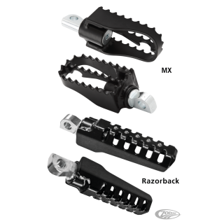 Burly Drvr MX footpegs  ME Softail 18-UP