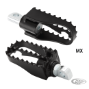 Burly Drvr MX footpegs  ME Softail 18-UP