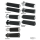 Dual Ring Fusion Footpegs - Black