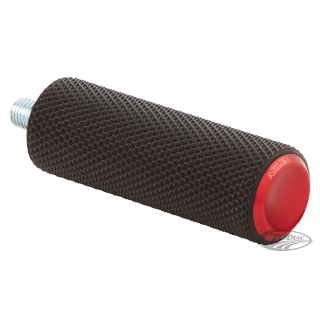 Knurled Fusion Shift / Brake Peg - Red