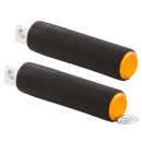 Knurled Fusion Footpegs - Gold