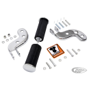Buddy seat footpeg set chrome FL41-64