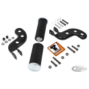 Buddy seat footpeg set black FL41-64