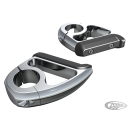 Chrome engine guard toe rests