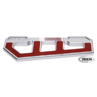 RACING FLOORBOARDS ICE W/ DIAMOND RED
