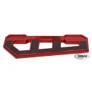 RACING FLOORBOARDS RED W/ DIAMOND BLACK