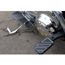 Driver floorboards Stripes black w/ cont