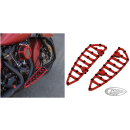 Ness MX Billet Floorboards - Red