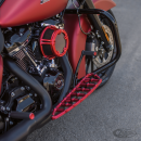 Ness MX Billet Floorboards - Red