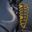 Ness MX Billet Floorboards - Gold