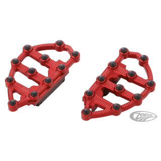 Ness MX Passenger Floorboards - Red