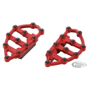 Ness MX Passenger Floorboards - Red