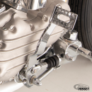 Chrome rear brake pedal BT58-69